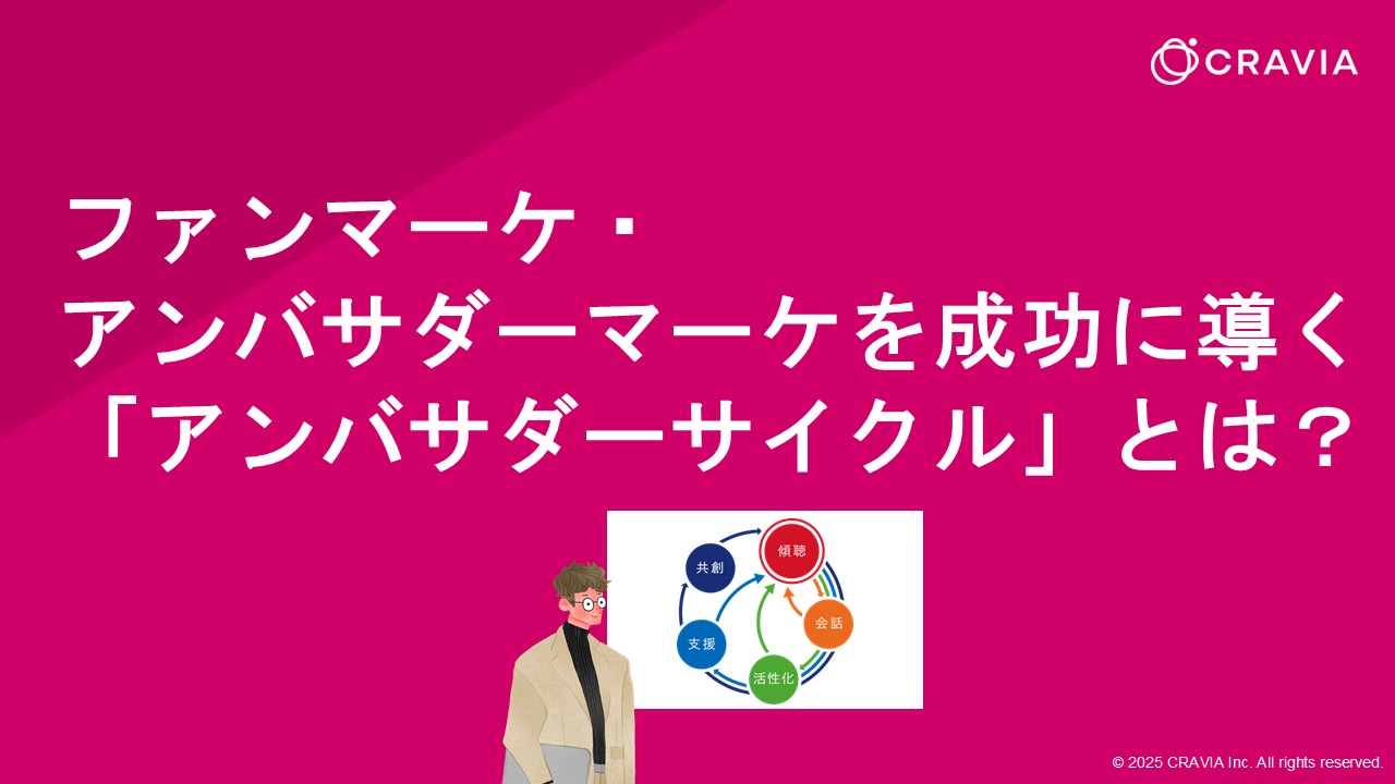 ファンマーケ・アンバサダーマーケを成功に導く「アンバサダーサイクル」とは? 表紙